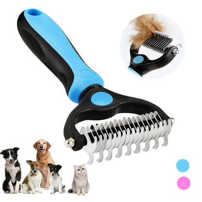 ペット用毛取りブラシ 犬 猫 抜け毛取りブラシ セルフクリーニング グルーミングブラシ マッサージ機能付き ワンプッシュ除毛 長毛 短毛対応 お手入れ用品